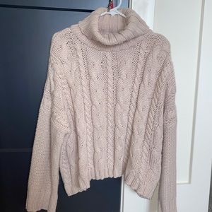 Turtleneck Long Sleeve Sweater